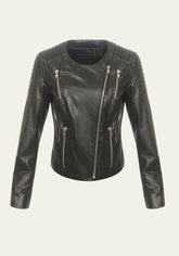 Damen Lederjacke aus Lammnappa