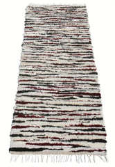 Schafwoll-Läufer Modell 1 – Handarbeit aus deutscher Schurwolle, 150 x 60 cm