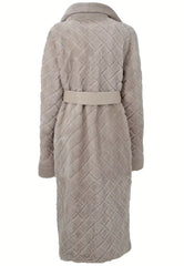 Lambskin Coat Alisa - Beige
