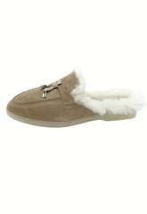 Fiorana Women's Shearling Mules Sand