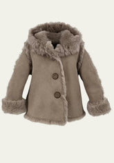 Nuri Sheepskin Jacket for Children – Cozy Comfort on Cold Days