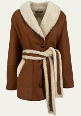 Shearling Lambskin Jacket - Soft Contours, Strong Presence