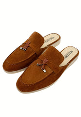 Men's Loafers Whiskey Brown with Tassel Detail (HOL70)