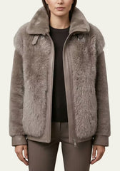 Luxuriöse Lammfelljacke aus Toscana Shearling – Modell 1093