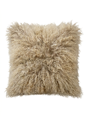 Gotland Lambskin Cushion – Beige with Filling