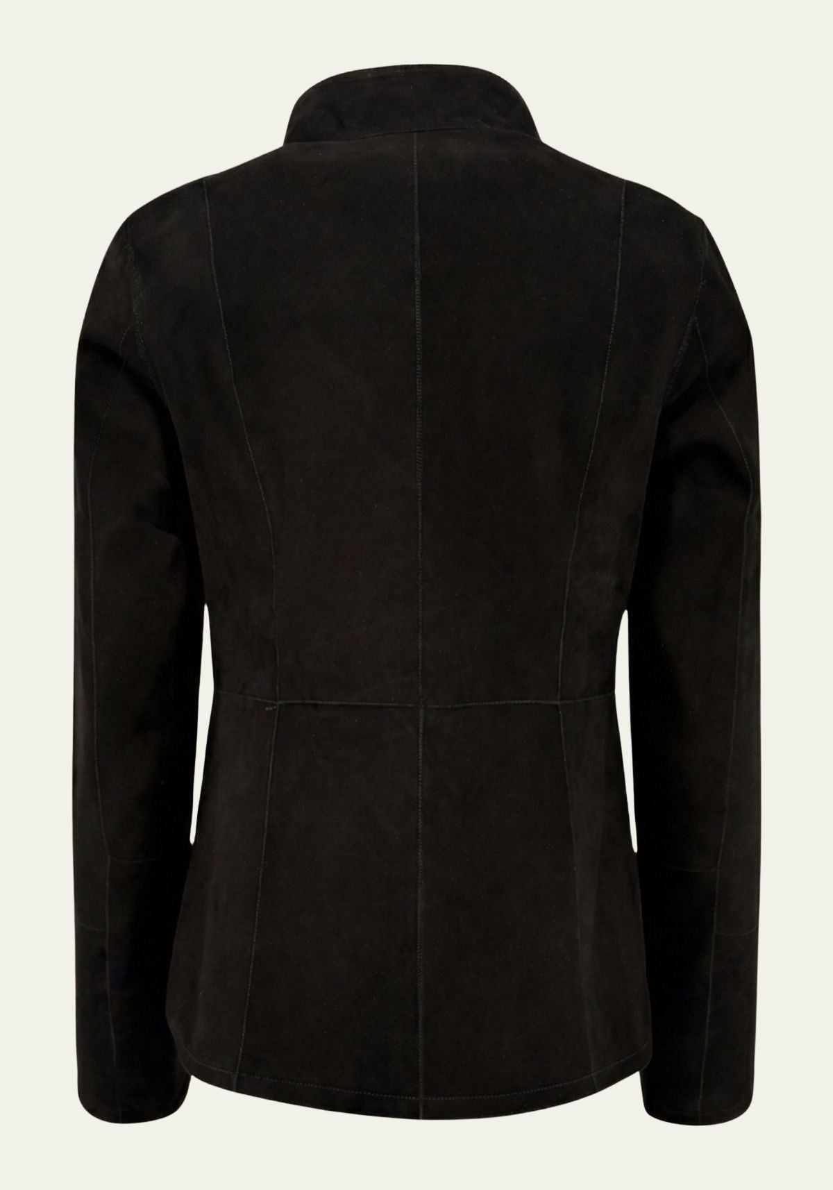 Reversible leather jacket