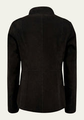 Reversible leather jacket
