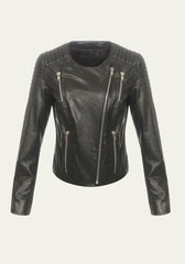 Damen Lederjacke aus Lammnappa