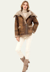 Shearling Bomberjacke – sportlich, warm, authentisch