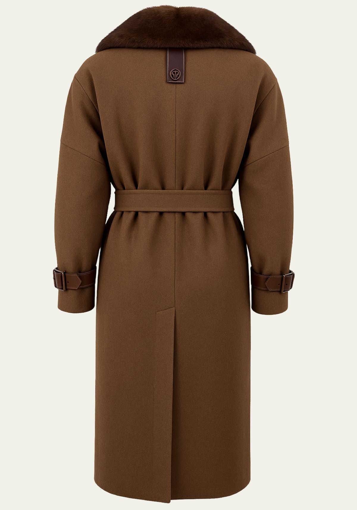Coat Elena Wool & Cashmere Brown