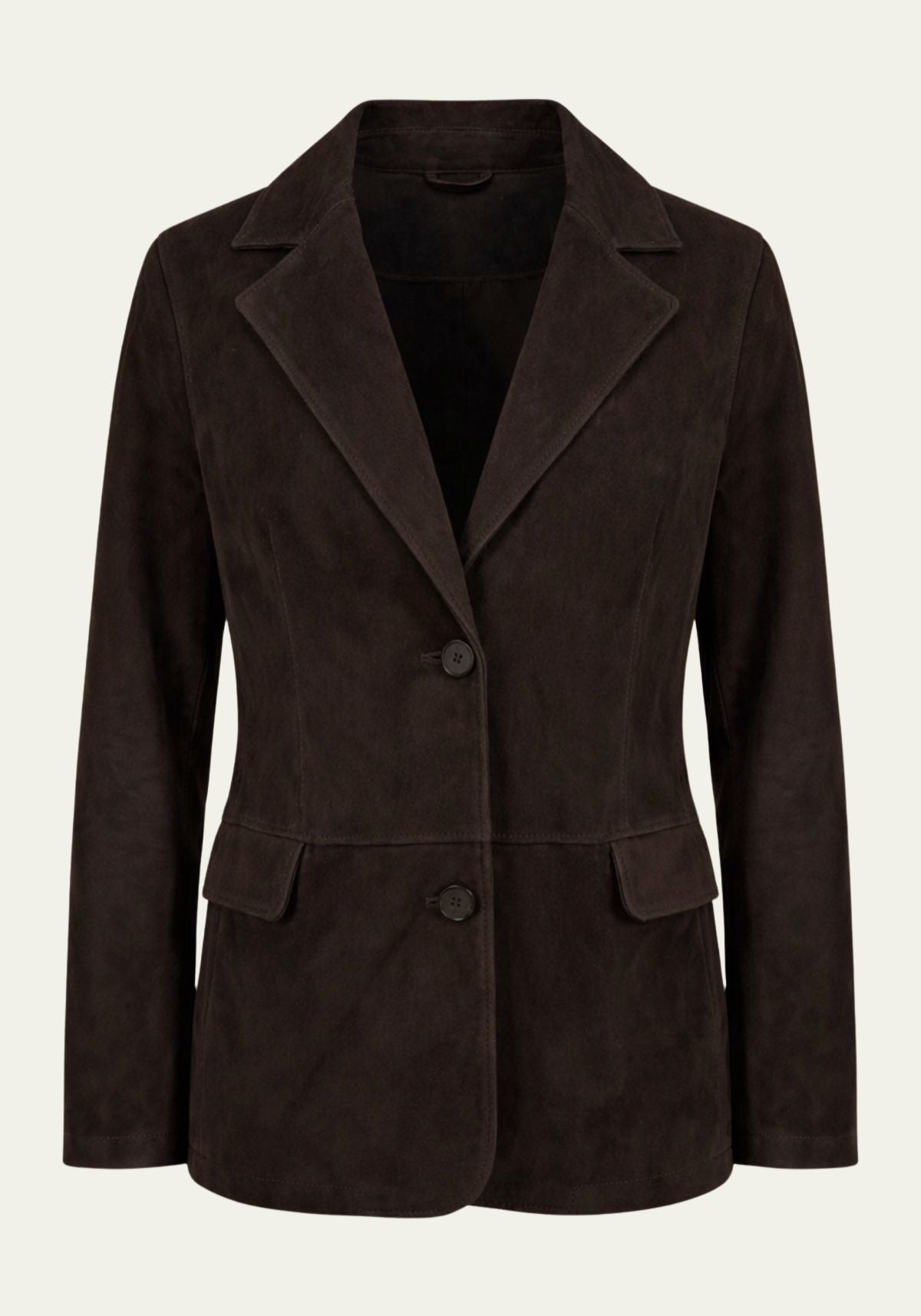 Suede blazer