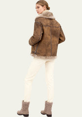 Shearling Bomberjacke – sportlich, warm, authentisch