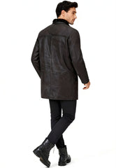 Men's Lambskin Coat Antonio Brown