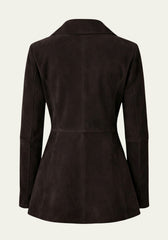 Reversible Couture-Style Velour Jacket