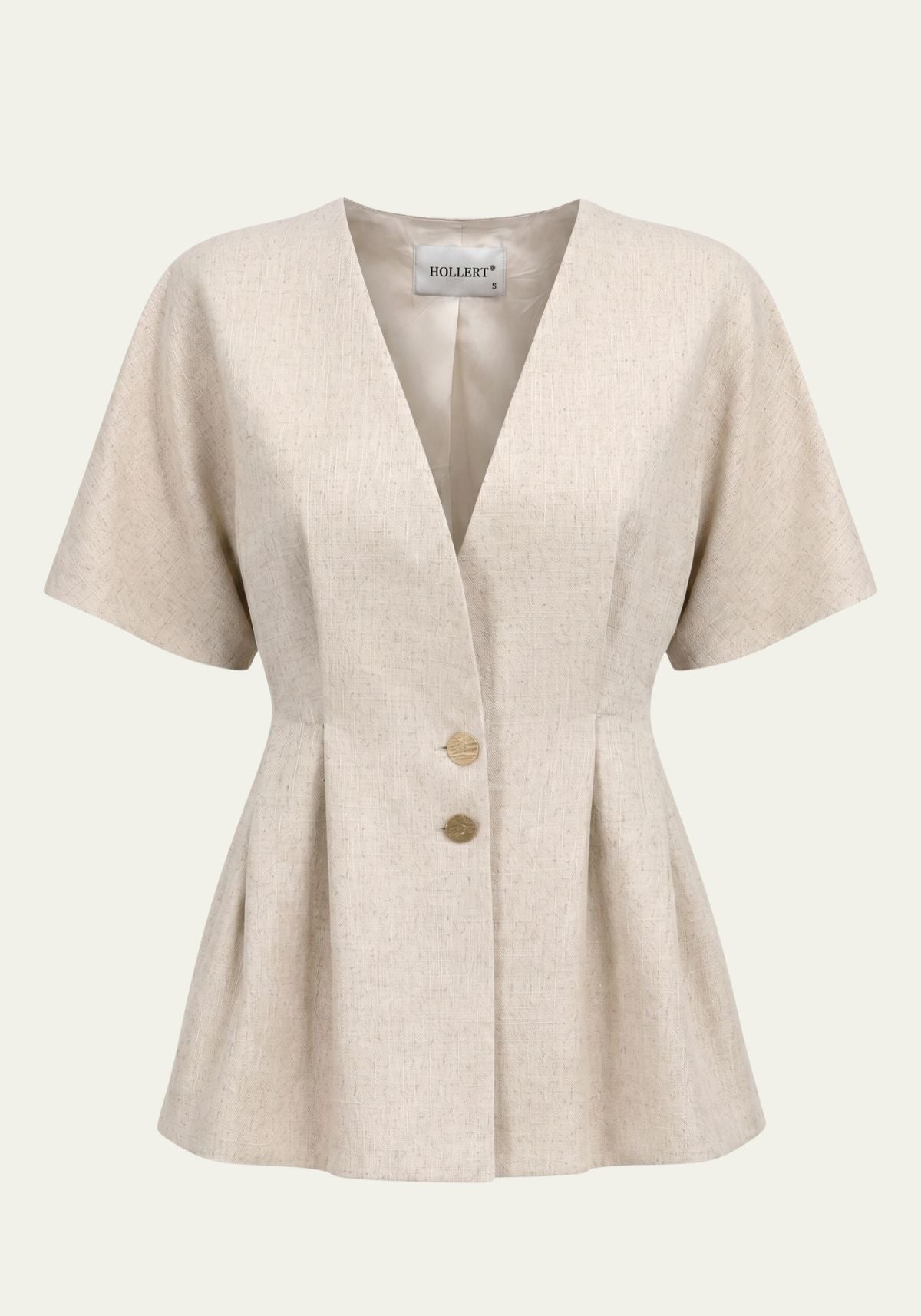 Women's shirt & Women's trousers Beige Blazer & Palazzo trousers