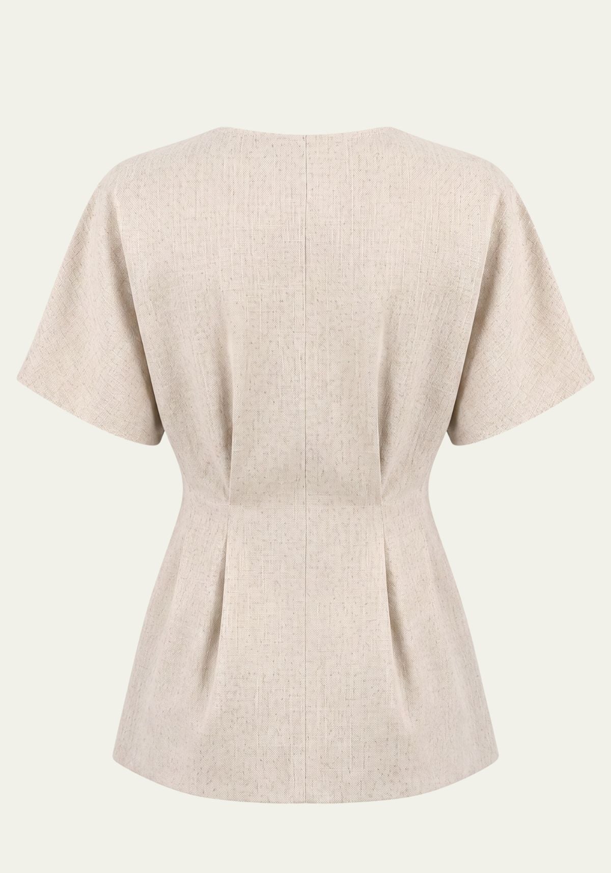 Women's shirt & Women's trousers Beige Blazer & Palazzo trousers