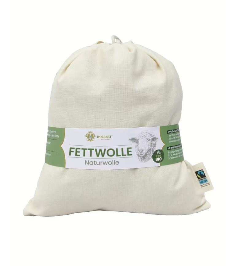 Organic Lanolin Wool 100g - Natural Lambskin Care
