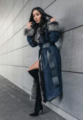 Hollert Blue Valmere - Midnight Handcrafted Toscana Coat
