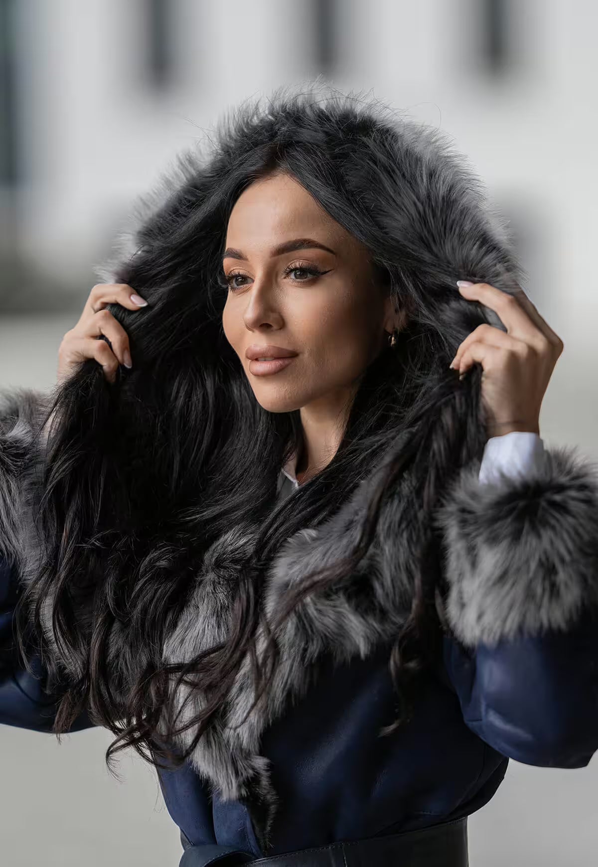 Hollert Blue Valmere - Midnight Handcrafted Toscana Coat