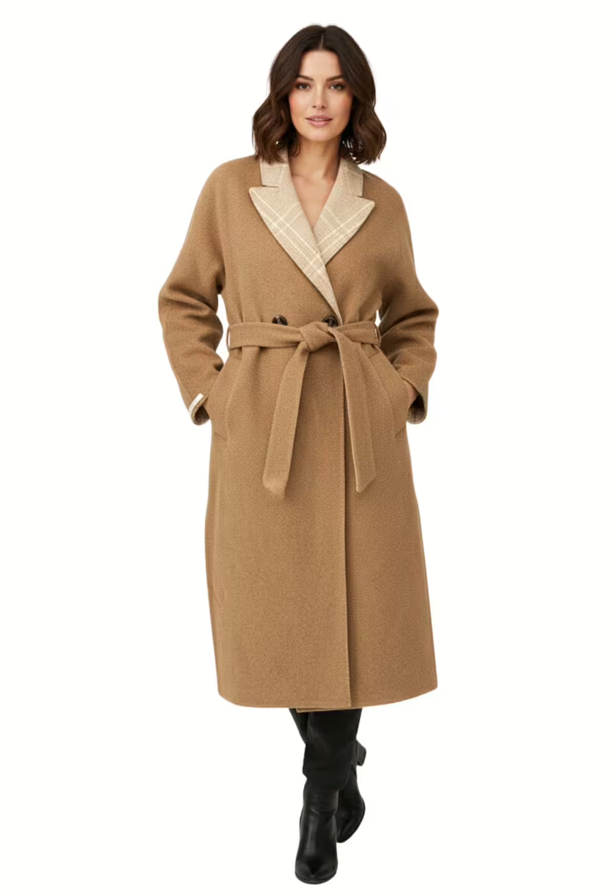 Wool and Alpaca Coat - Mariella
