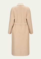 Coat made of wool and alpaca - Isadora