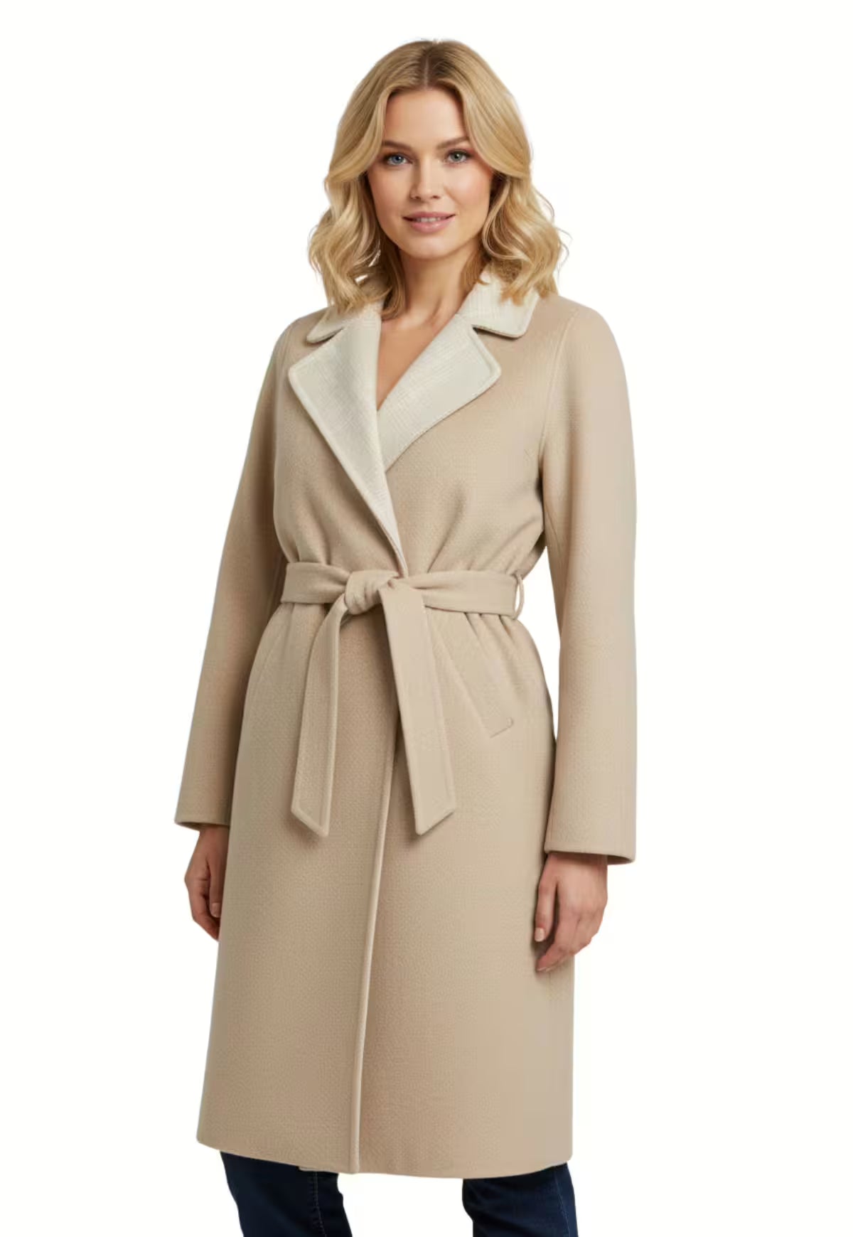 Coat made of wool and alpaca - Isadora