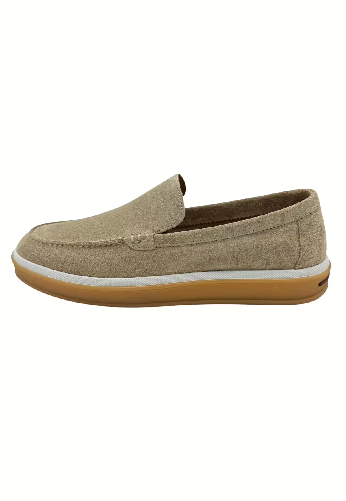 Men's Leather Loafers in Beige (HOL300)