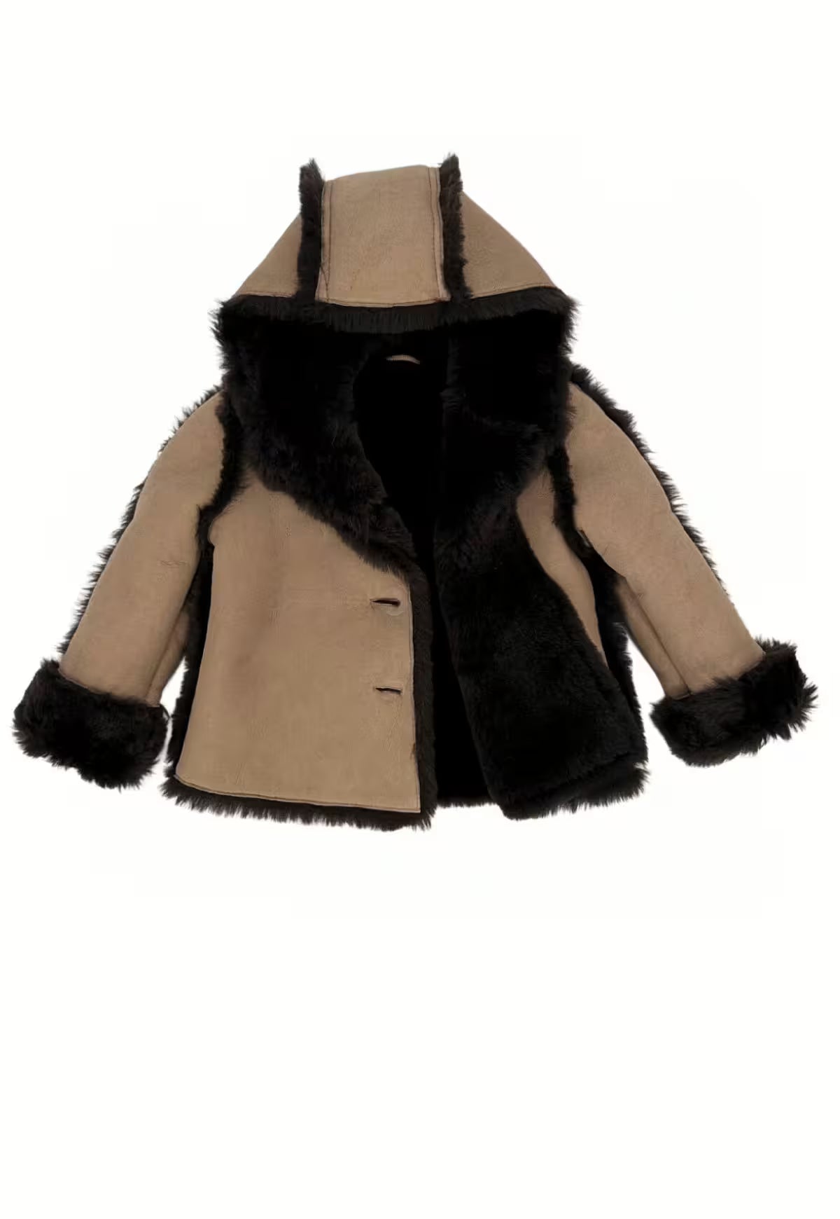 Lambskin Jacket Snowflakes – Natural Warmth