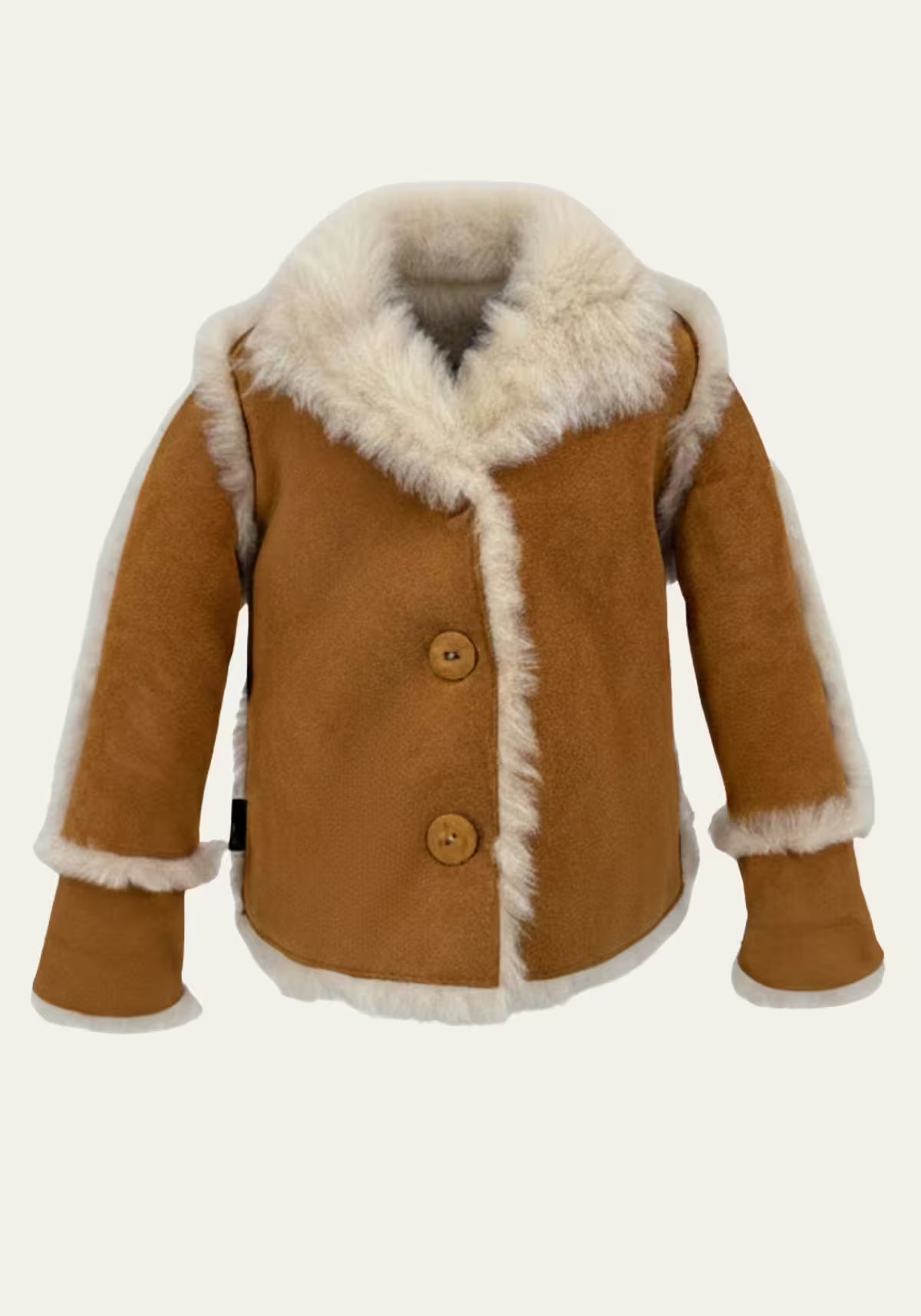 Lambskin Jacket Brown Handcrafted Warmth with Style