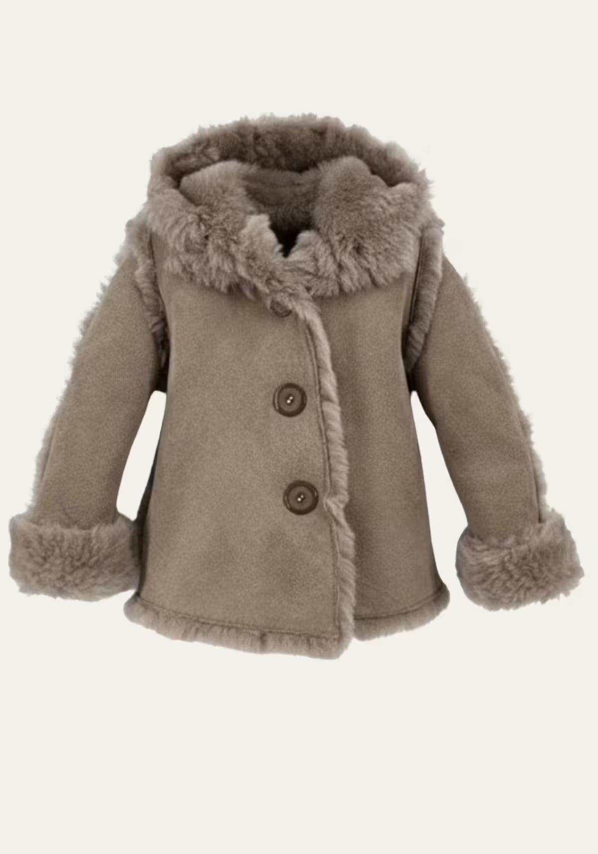 Nuri Sheepskin Jacket for Children – Cozy Comfort on Cold Days