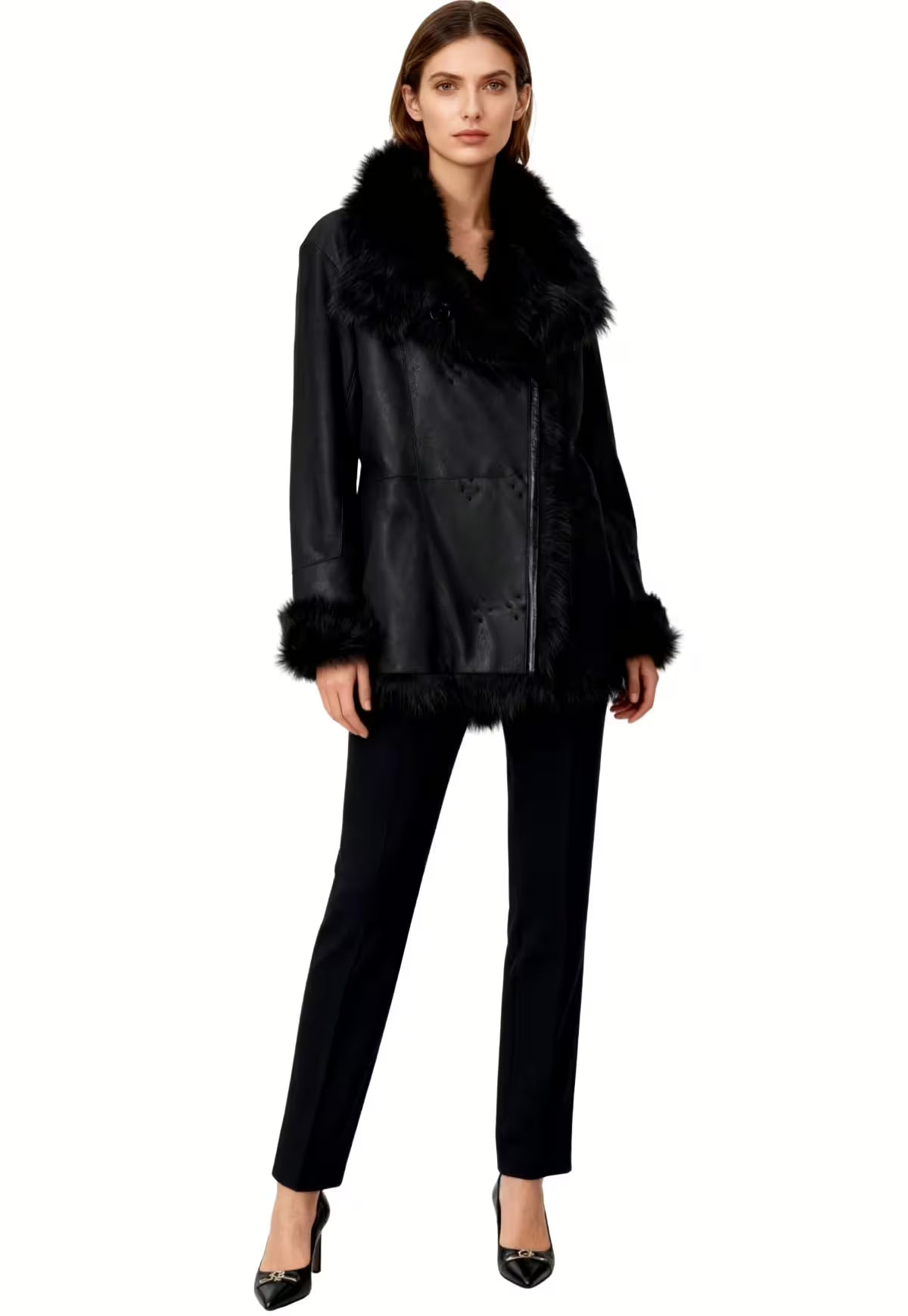 Reversible Lambskin Jacket - Grace and Softness in Movement and Form