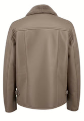 Shearling Herrenjacke Nevio – Elegante Raffinesse im modernen Stil