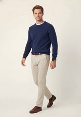 Unisex Cashmere Sweater Dark Navy - Premium Wool Sweater