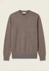 Unisex Cashmere Sweater Soft Taupe - Premium Wool Sweater