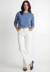 Unisex Cashmere Sweater Light Blue