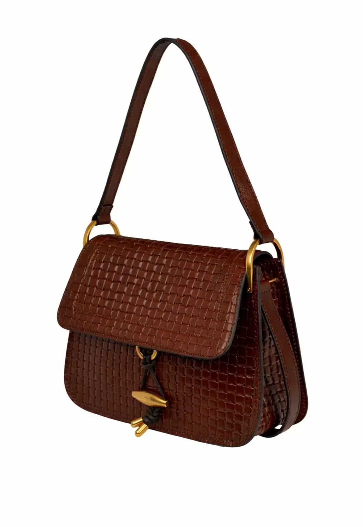 Elegant Leather Flap Handbag for Women - Seravelle