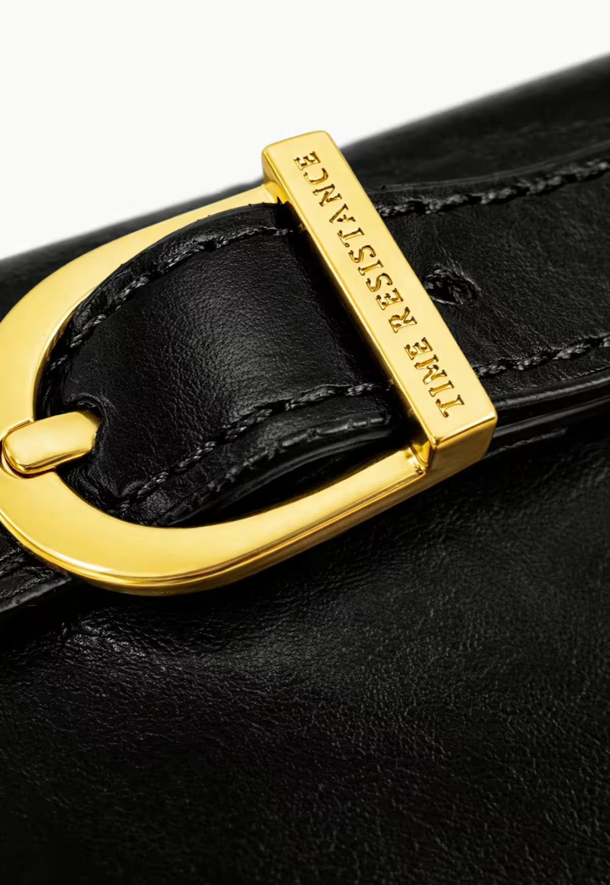 Elegant Leather Hobo Bag - Noravia Black