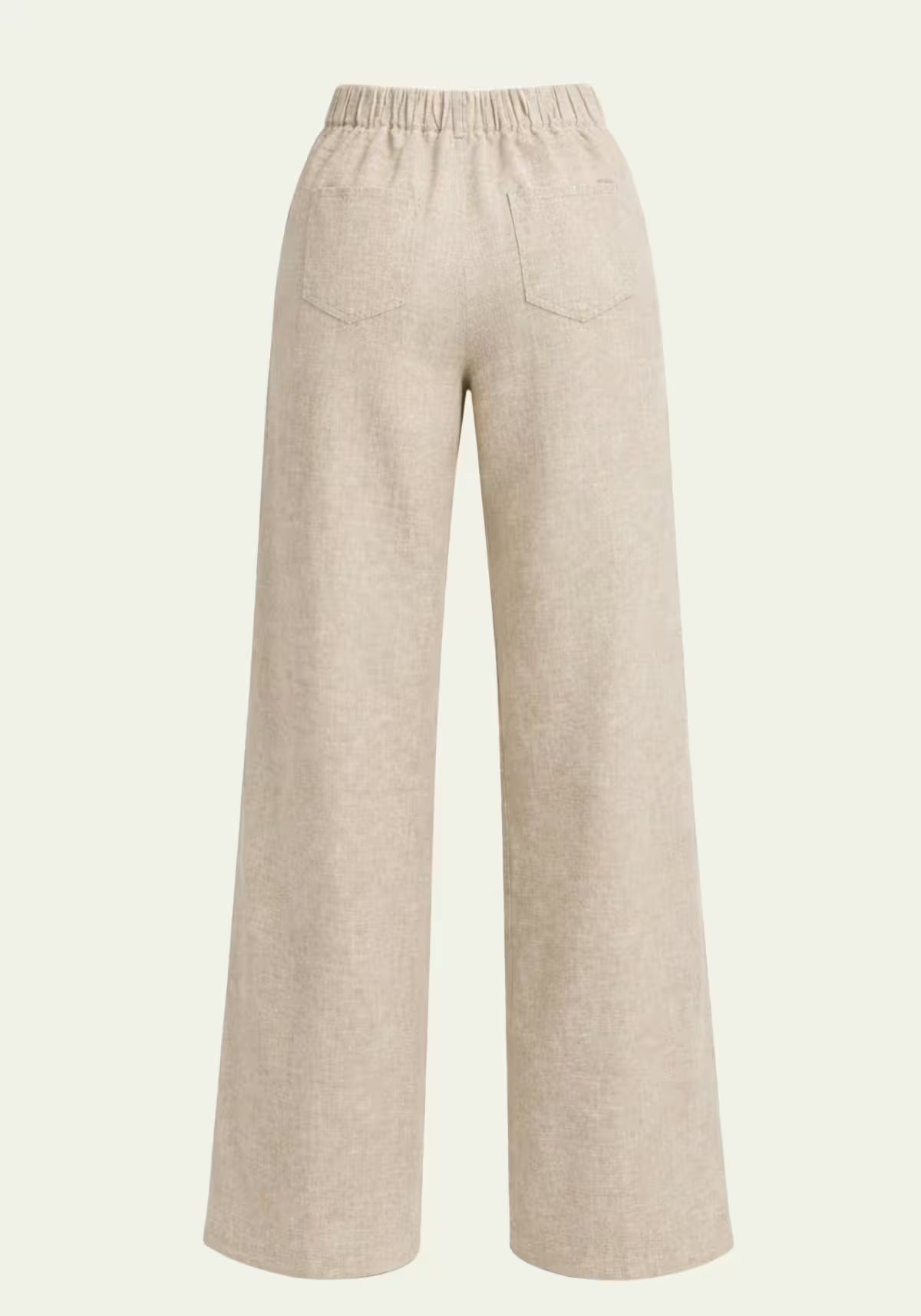 Women's Beige Trousers – Relaxed Fit