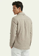 Men's Linen Blend Jacket Off-white – Elegant & Airy