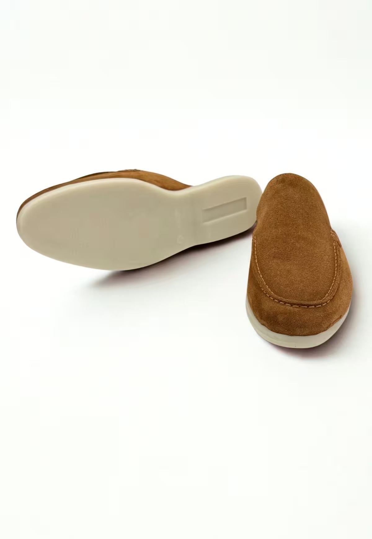 Men's Leather Loafers Whiskey HOL51