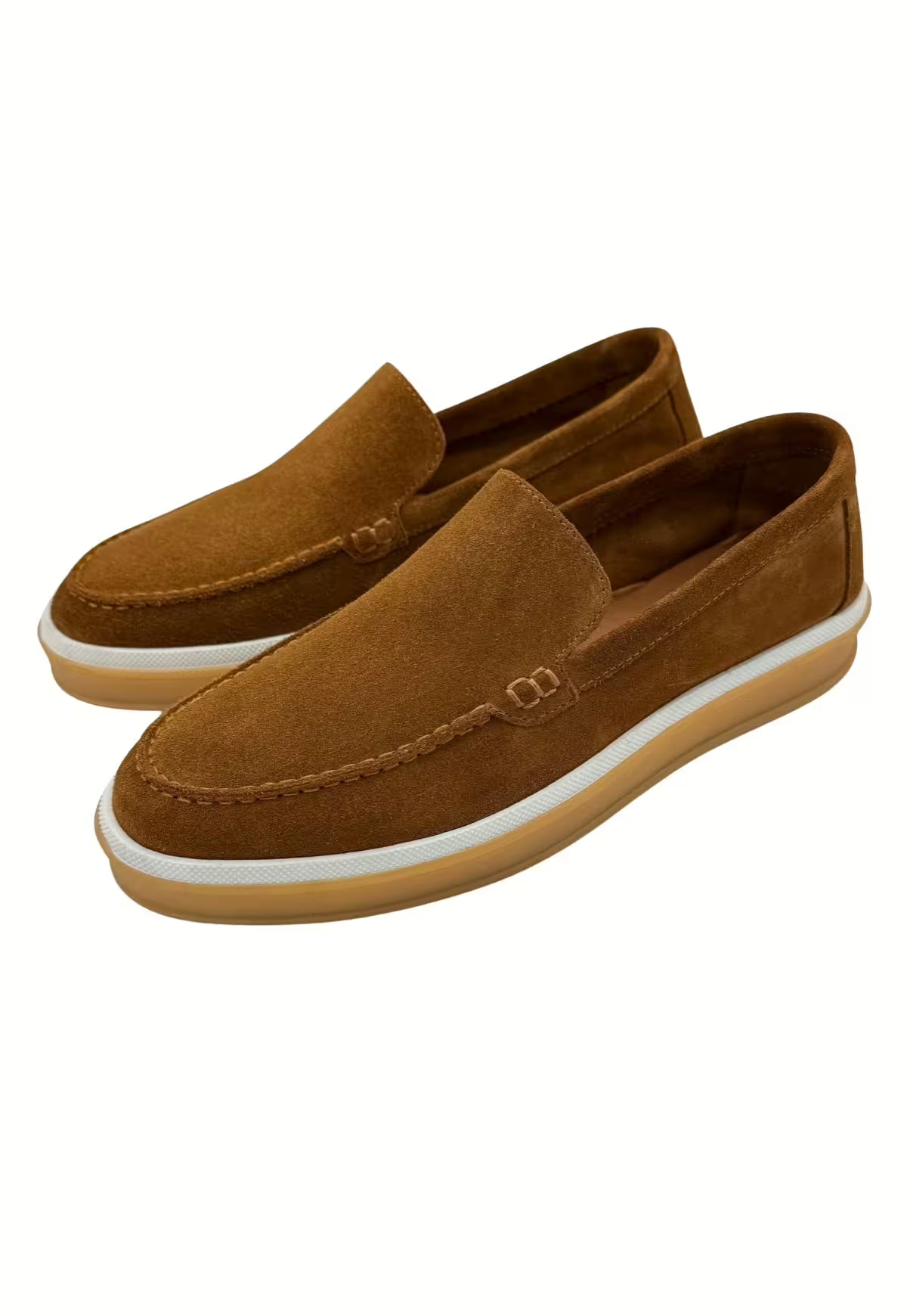 Men's Leather Loafers in Whiskey (HOL300)