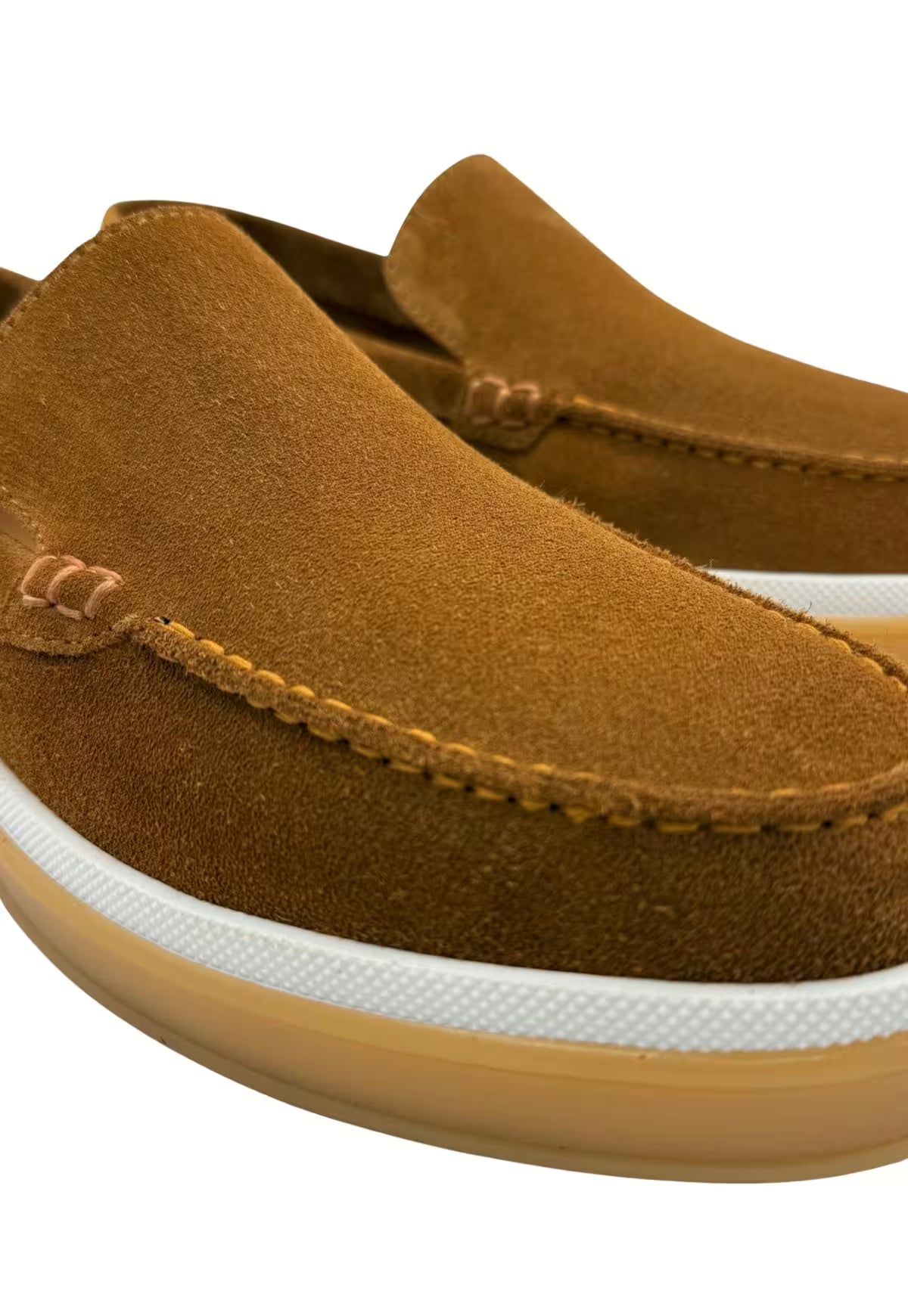 Men's Leather Loafers in Whiskey (HOL300)