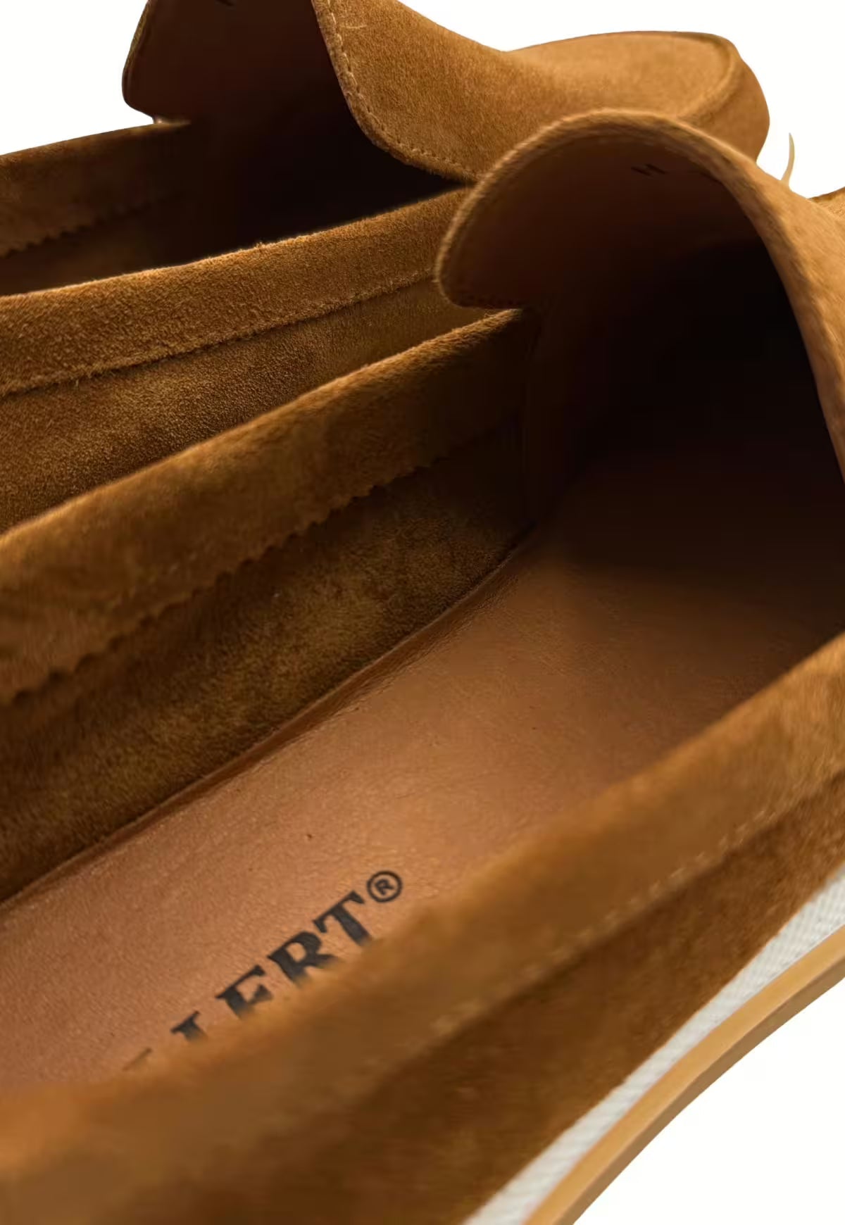 Men's Leather Loafers in Whiskey (HOL300)