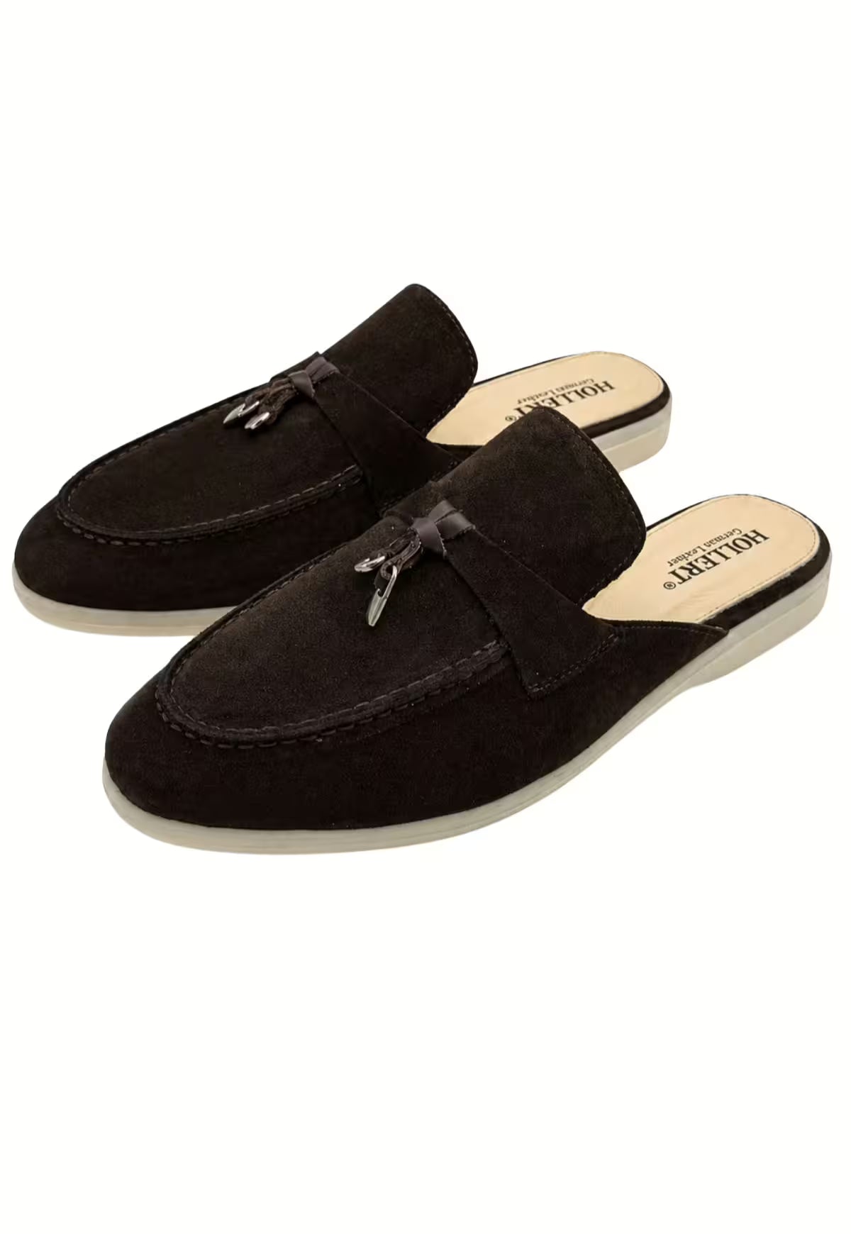 Men's Brown Loafers with Tassel Detail (HOL70)