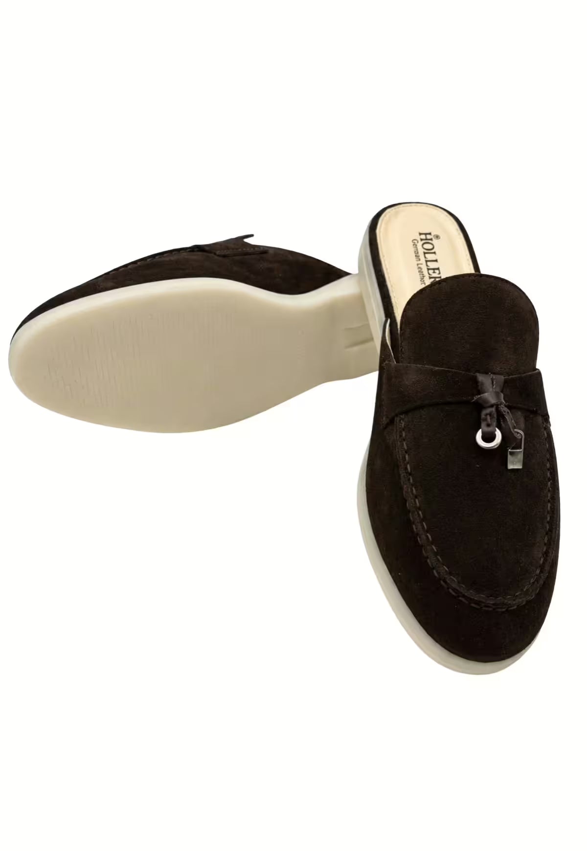 Men's Brown Loafers with Tassel Detail (HOL70)