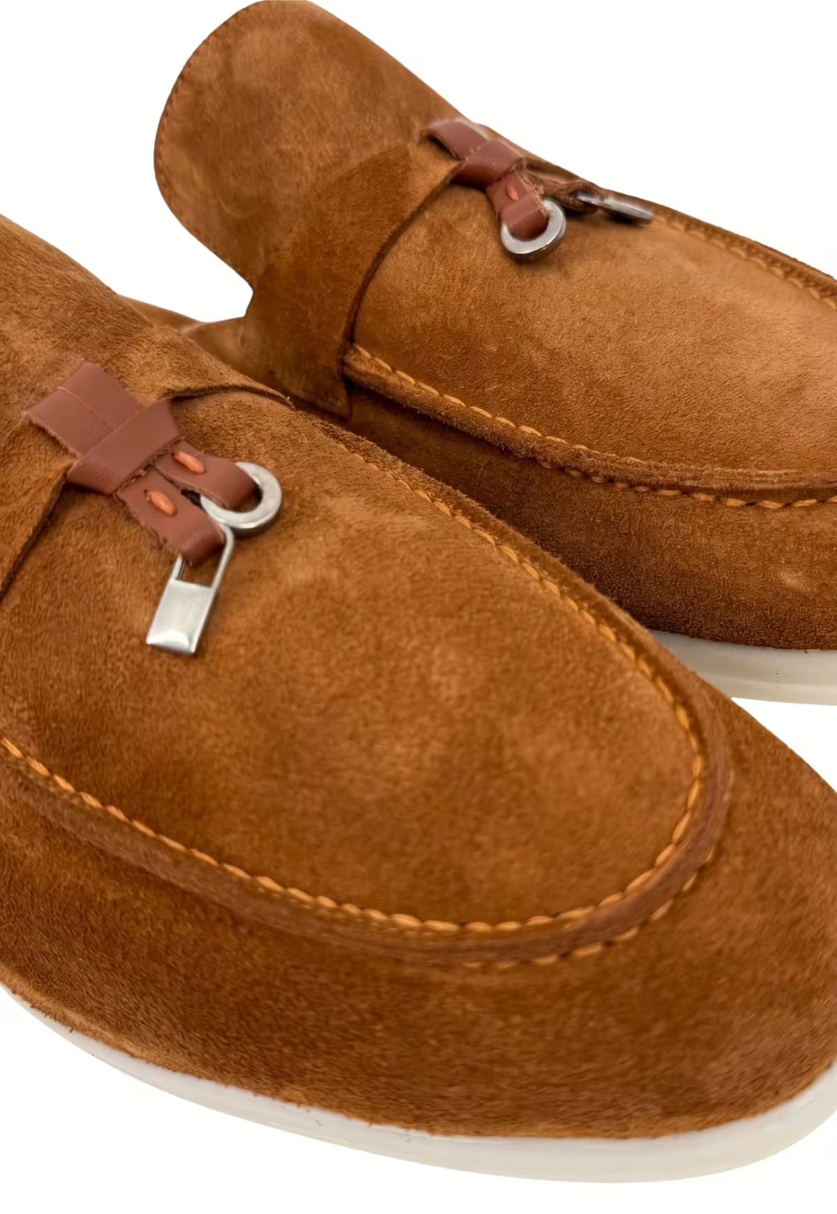 Men's Loafers Whiskey Brown with Tassel Detail (HOL70)