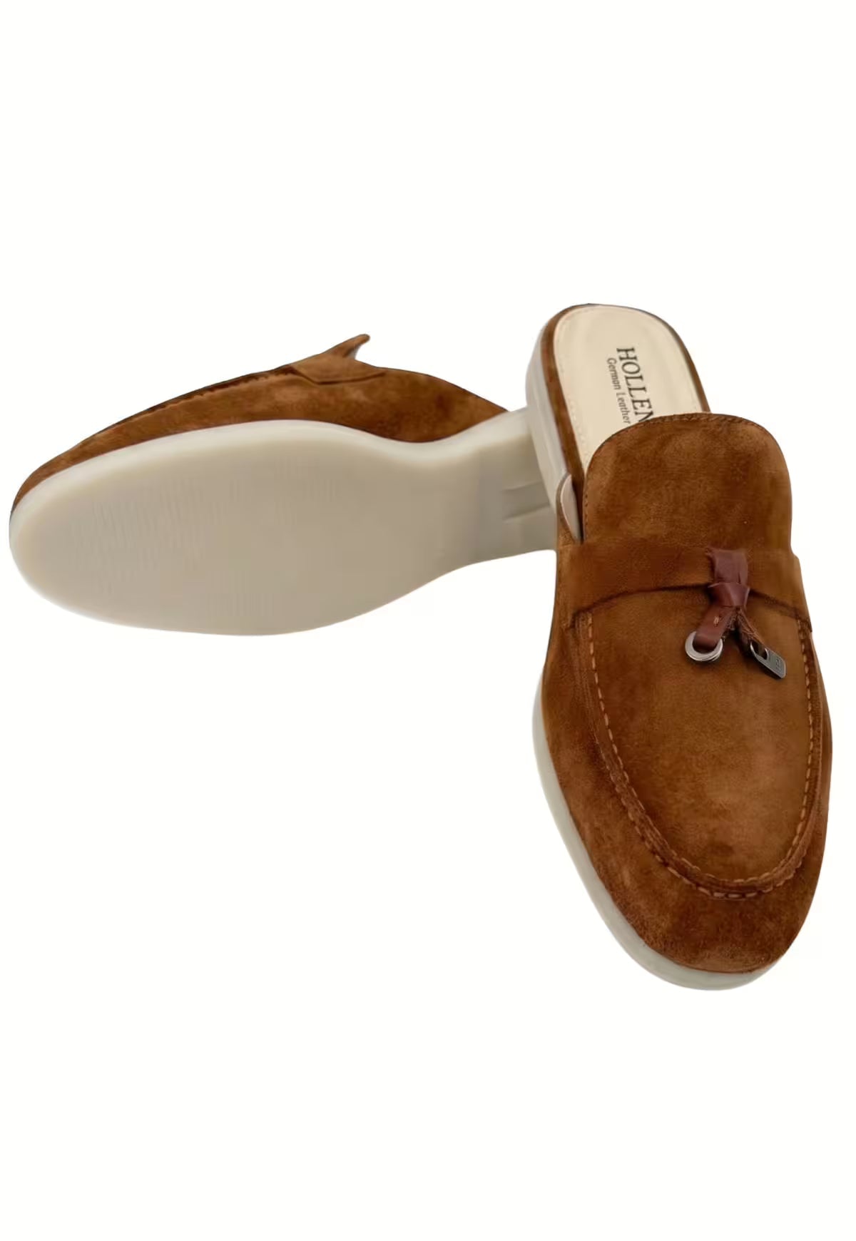 Men's Loafers Whiskey Brown with Tassel Detail (HOL70)