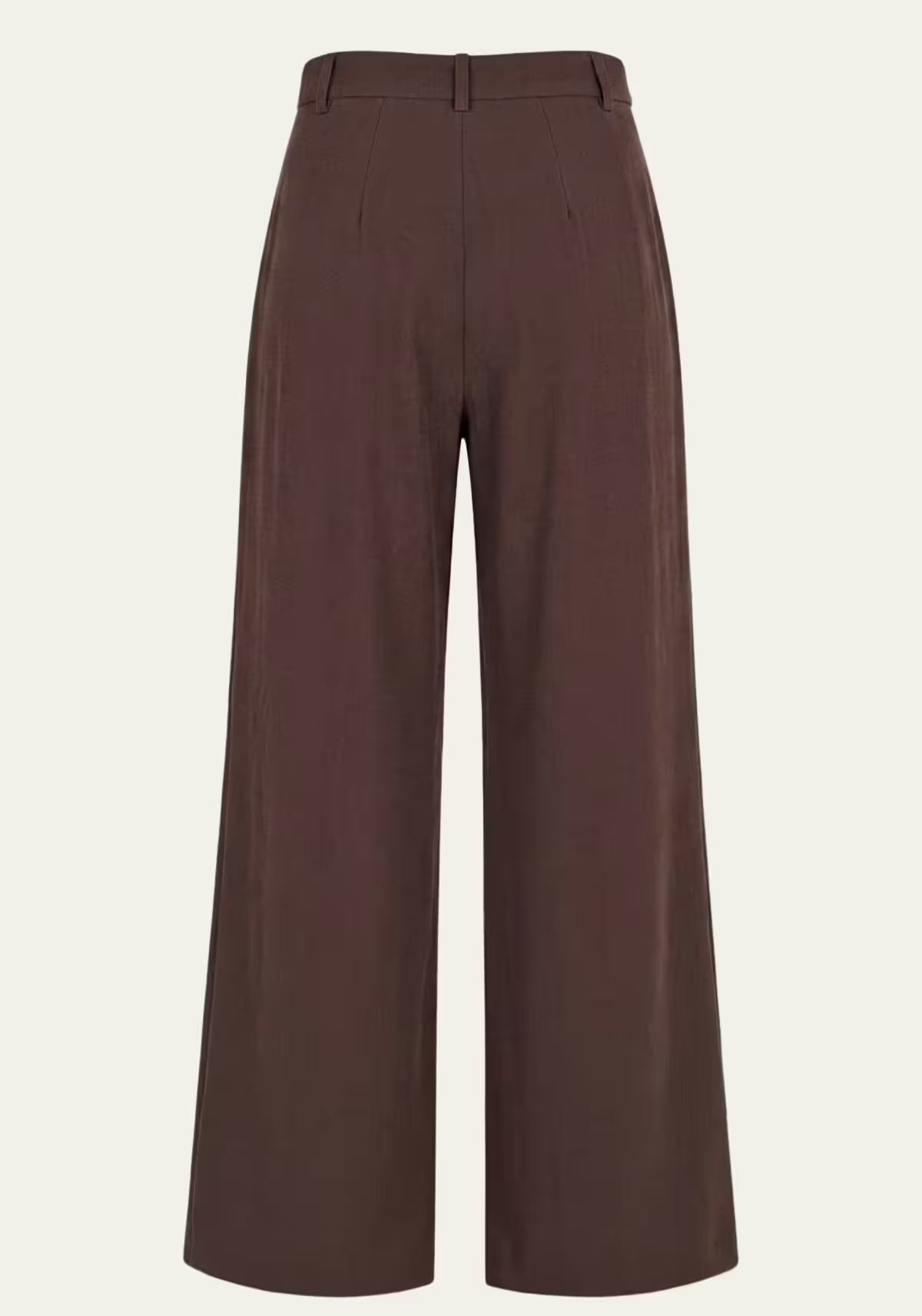 Women's Shirt & Women's Trousers Pure Elegance - Coffee Brown