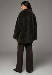 Shearling Lambskin Jacket Khaki