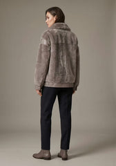 Luxuriöse Lammfelljacke aus Toscana Shearling – Modell 1093